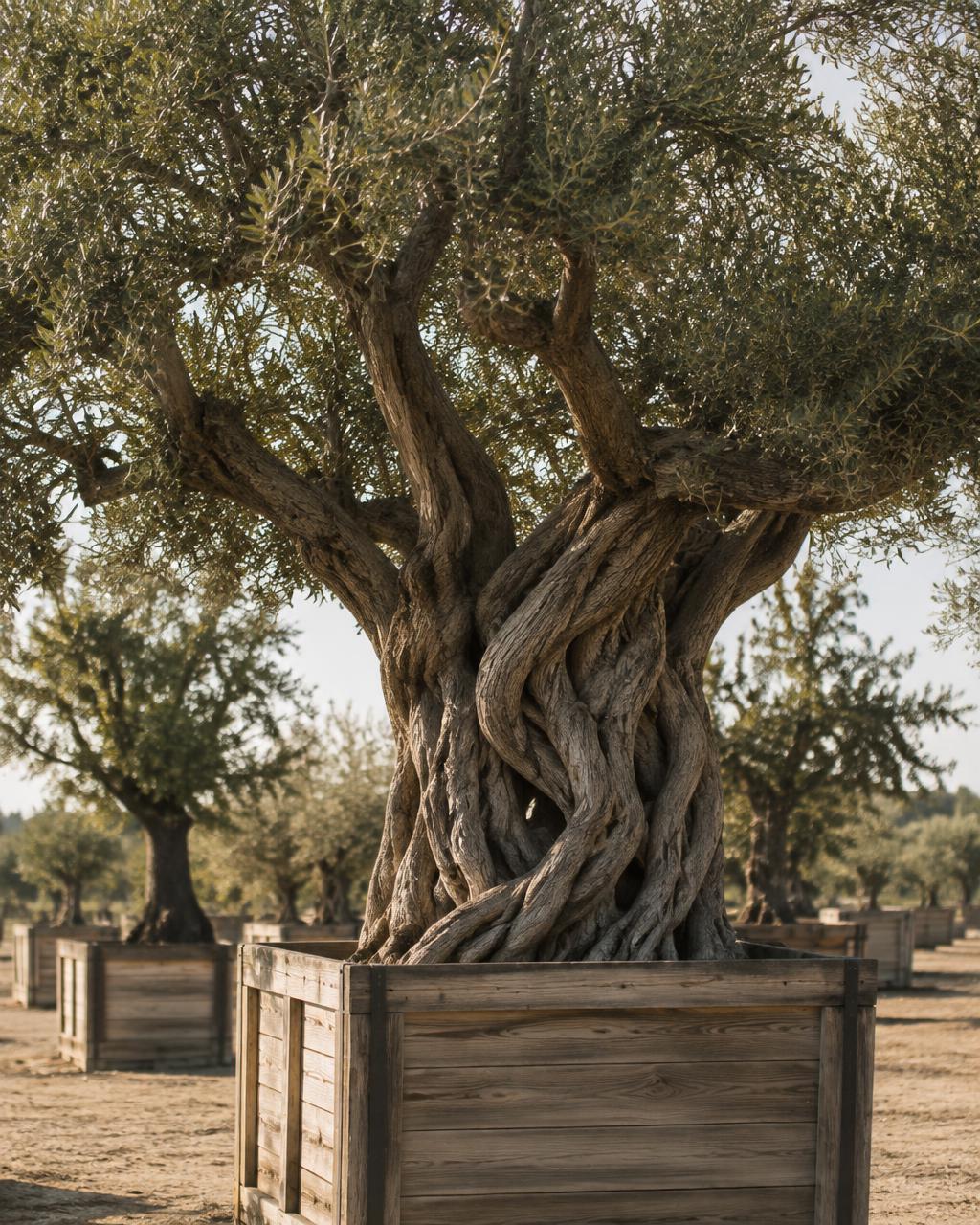 Sculpted Ancient Olives